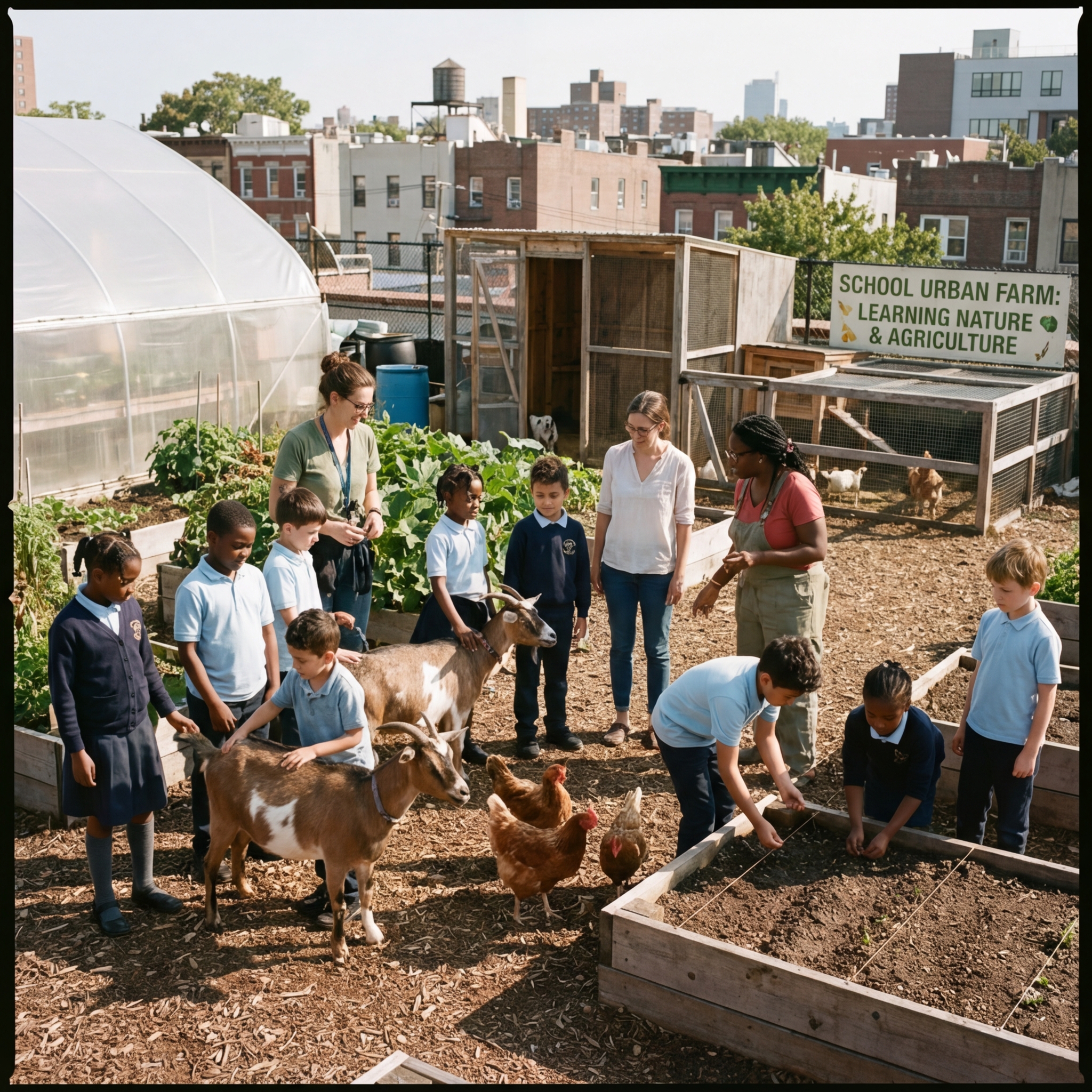 Paramount Urban Farm with Animals
